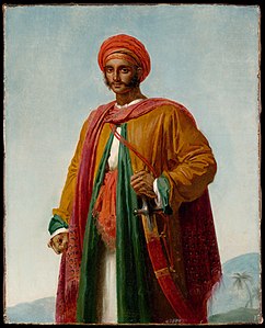 Étude pour « Portrait d'un Indien » (vers 1807), New York, Metropolitan Museum of Art.
