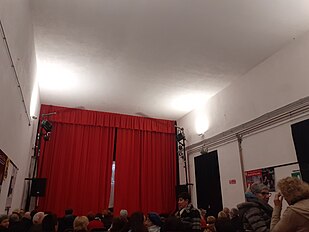 Teatru Casone (Utuê), U drentu du teâtru