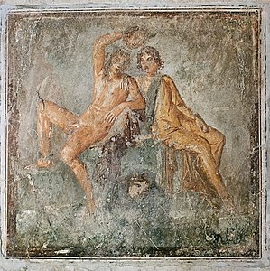 Hellenistic Perseus and Andromeda in Triclinium of Casa del Principe di Napoli Region VI
