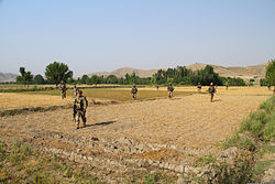 U.S. soldiers in Khost province (June 2013)