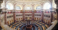 Library of Congress US WashingtonDC Reading Room Library of Congress Panorama.jpg