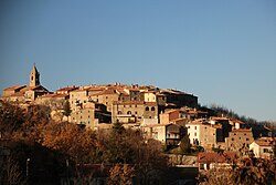 View of Monticello Amiata