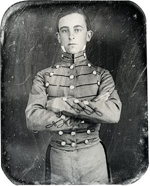 Walter Herron Taylor as a VMI cadet