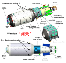 Diagram of the Wentian module