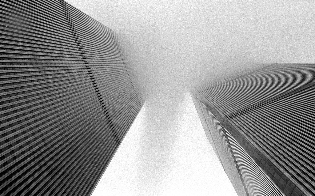 Stunning Image of World Trade Center on 11/1/1998 
