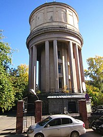 Водонапорная башня на площади Маркса, 2012 год