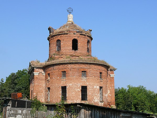 17. Екатерининская церковь, пос. имени Грибоедова, Тульская область. Автор — Лобготт Пипзам