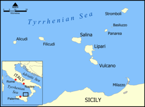 Vulcano and the Aeolian Islands.