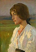 Portrait of a Girl at Dusk