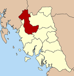 Amphoe location in Trang Province