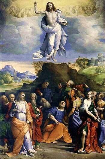 English: Ascension of Christ