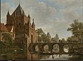 Grote Houtpoort in Haarlem (c. 1820)