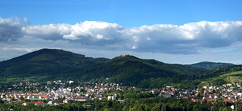 Bensheim Auerbach und Melibokus