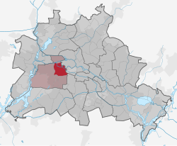 Charlottenburg - Localizzazione
