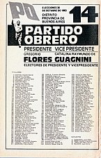 Partido Obrero