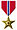 Bronze Star Medal - nastrino per uniforme ordinaria