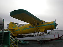 Buffalo Airways Noorduyn Norseman at Yellowknife Airport Buffalo Airways Norseman FSAN.jpg