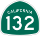 State Route 132 marker