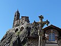 Vue de la chapelle saint Clair.