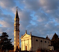 Skyline of San Vito di Leguzzano, San Vito de Łeguzan