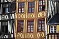 Predalčna lesena hiša v Rouenu