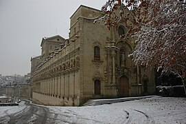 Manresa - Cova de Sant Ignasi nevat