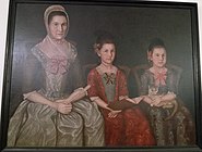 Mrs. Ebenezer Crafts and her daughters(1781)