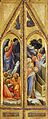 Моление о чаше и Жёны-мироносицы у гроба, 1408, створки триптиха, Лувр, Париж