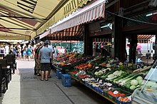 Auf derm Naschmarkt