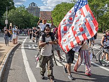 One of several peaceful marches in Brooklyn on June 7 George Floyd protest in Grand Army Plaza June 7 (73141).jpg