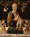 Giorgio Schiavone, Madonna col Bambino e due angeli musicanti (1459-1460)