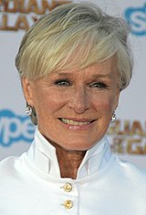 Glenn Close at the premiere of Guardians of the Galaxy at the El Capitan Theater in Hollywood on July 21, 2014.