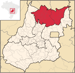 Norte Goiano - Localizzazione