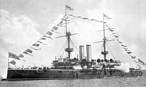 1897年に描かれた 「レゾリューション（HMS Resolution）」