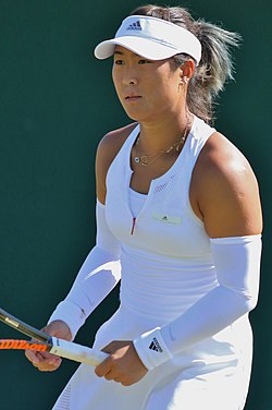 Chan Sin-jün v kvalifikaci Wimbledonu 2018