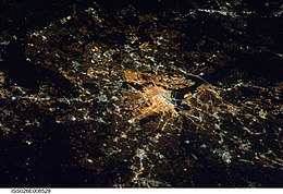 Washington area viewed at night from the International Space Station ISS026-E-8529 - View of Washington, D.C..jpg