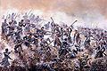 هنگ بیستم تفنگداران پیاده انگلستان در نبرد اینکرمن، جنگ کریمه، سال ۱۸۵۴ (میلادی) (۱۲۳۳)