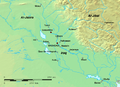 Abbasid Al-Jazira (639–940s AD), Iraq and Jibal in 850 AD.