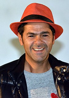 Jamel Debbouze na premiéře filmu La Vache (2016)