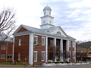 Jefferson County Courthouse in Dandridge