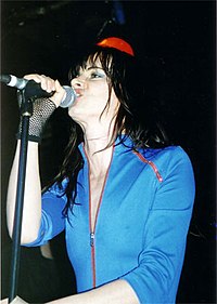 Lewis performing with Juliette and the Licks in London, 2005 Juliette and the Licks 2005.jpg