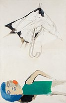 Tadeusz Kantor, Un parasol et une femme.