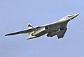 Bombardeiro Tupolev Tu-160 russo