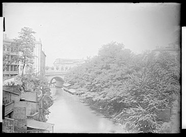 La Garonnette au début du XXe siècle, photographie d'Eugène Trutat conservée au muséum de Toulouse.