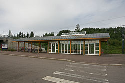 Leirsundin asema Hovedbanenin varrella.