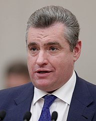 State Duma leader of the party Leonid Slutsky