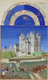 Les Très Riches Heures du duc de Berry, Setiembre