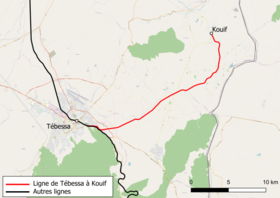 Image illustrative de l’article Ligne de Tébessa à Kouif