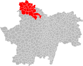 Localisation de Communauté de communes de l'Autunois