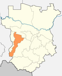Ačkhoj-Martanovskij rajon – Mappa